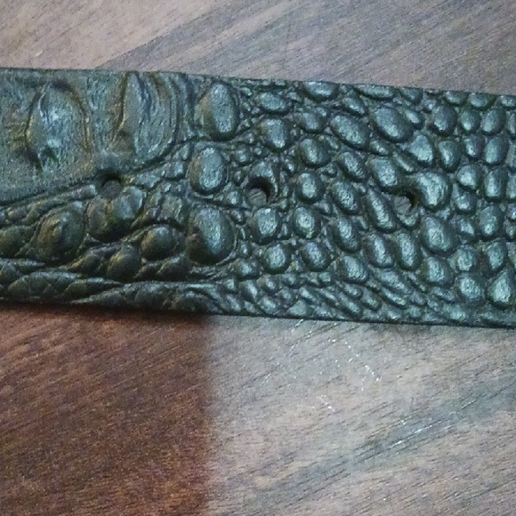 Birkenstock Textured Black Leather Belt - Picture 9 of 11